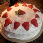 Strawberry Fluff Cake